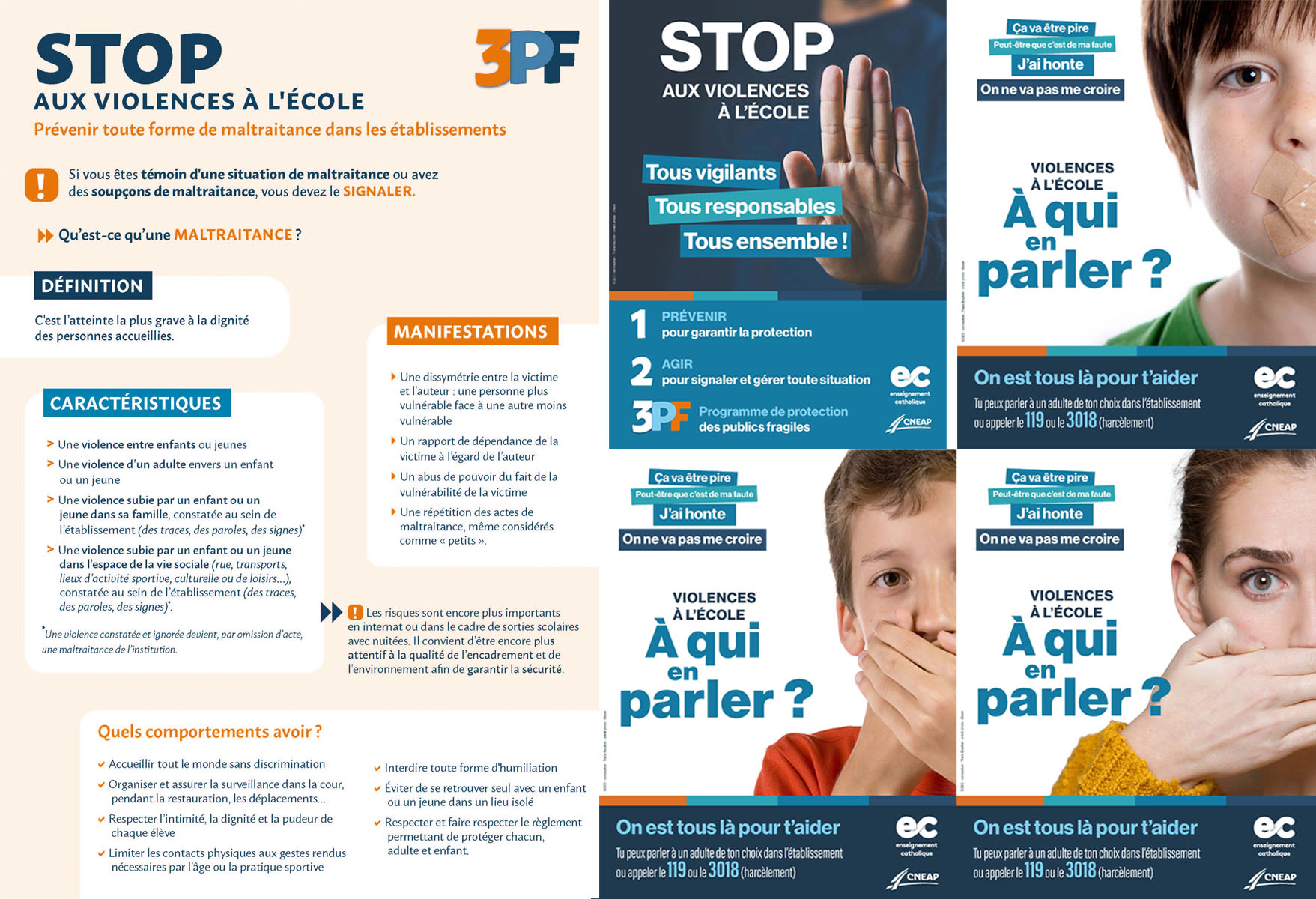 Pack campagne Stop violences (bundle)