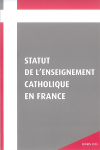 Statut de l'enseignement catholique - Téléchargeable