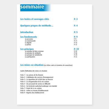 La communauté éducative au défi de la pensée sociale de l'Église