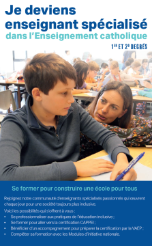Je deviens enseignant spécialisé (formation au Cappei) - version numérique