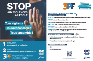 Stop violences - Flyer enseignant